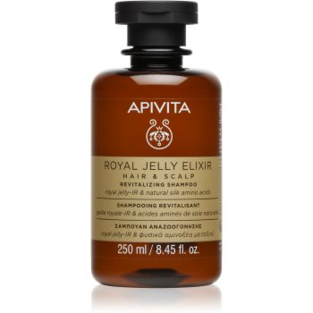 Apivita Royal Jelly Elixir Revitalizing Shampoo șampon revitalizant cu efect anti-îmbătrânire - imagine 2
